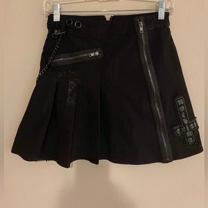 Killstar Calling Alice Mini Skirt